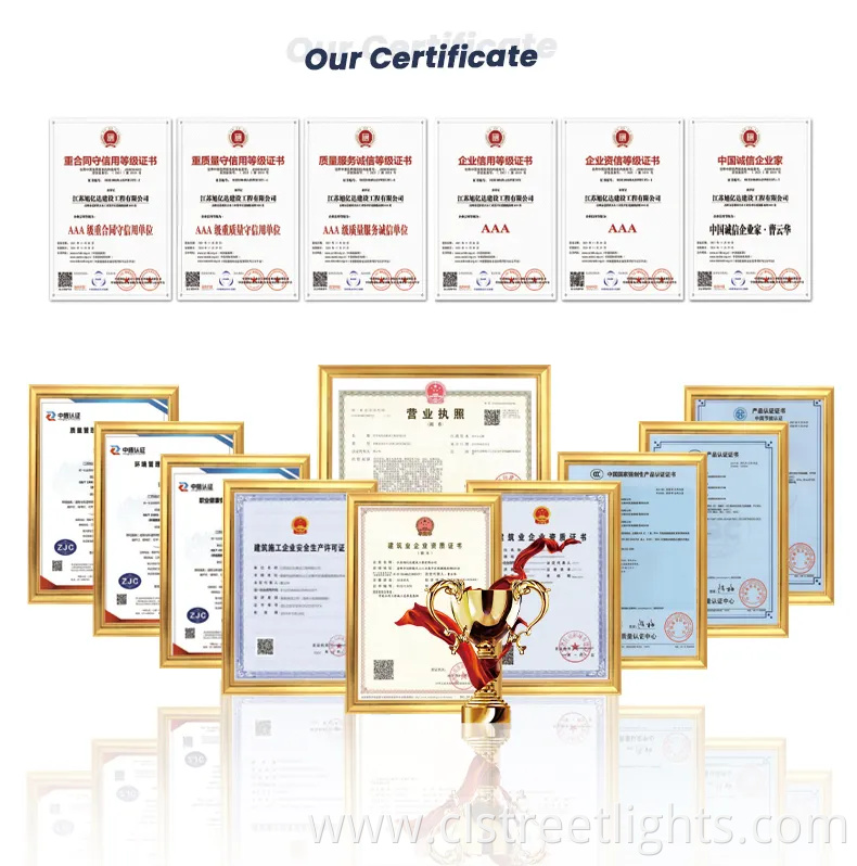 Solar Panel Aluminum Waterproof IP66 LED Outdoor Split Type Solar Street Light